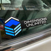 Dimensions Unlimited Sticker