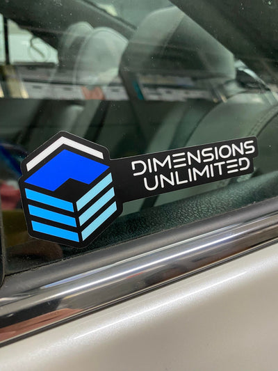Dimensions Unlimited Sticker