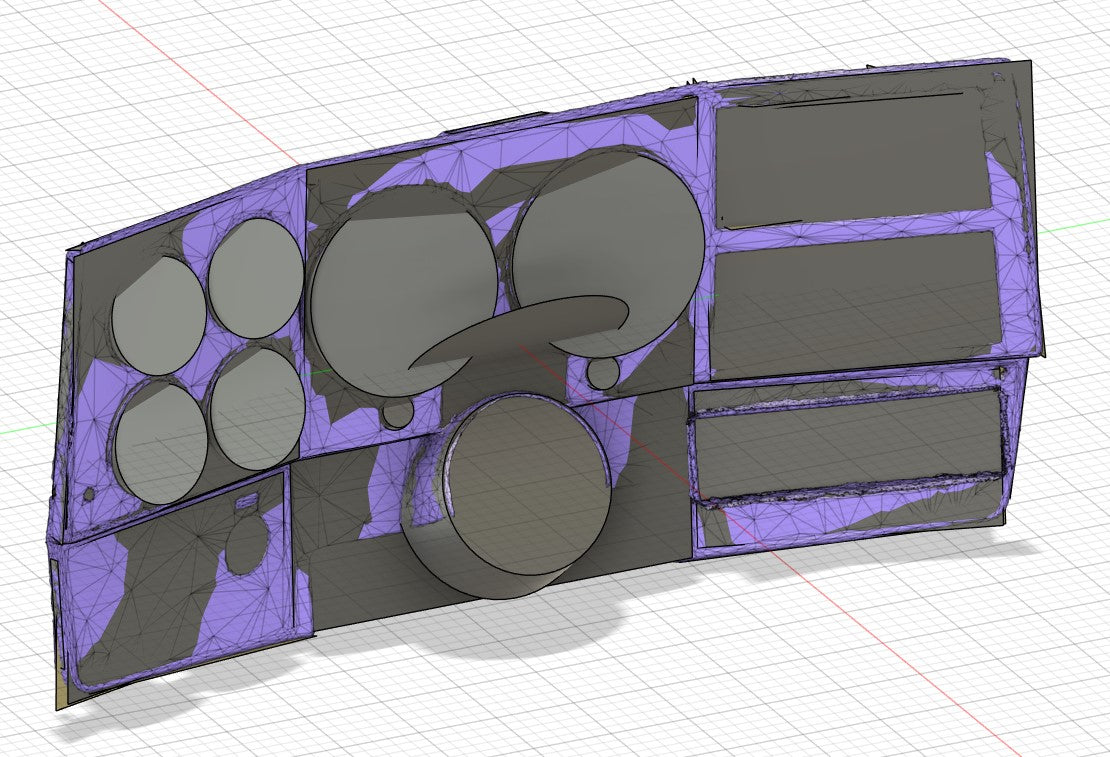 1978-1980 Chevrolet/GMC C10 Dash 3D Scan - Digital Download