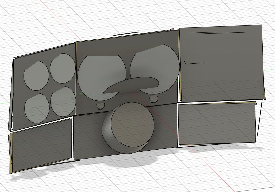 1978-1980 Chevrolet/GMC C10 Dash 3D Scan - Digital Download