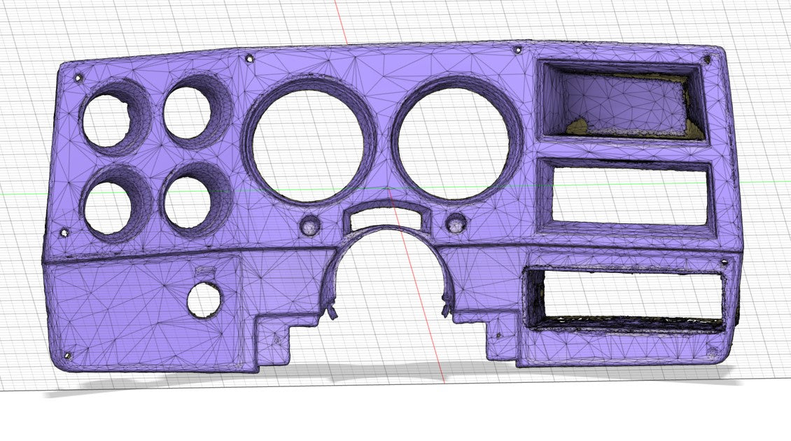 1978-1980 Chevrolet/GMC C10 Dash 3D Scan - Digital Download